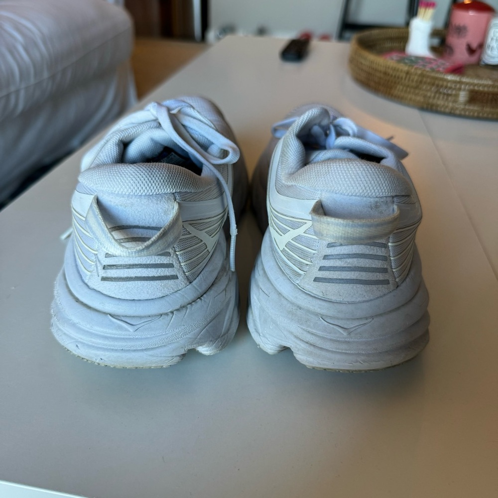 HOKA Bondi White 9.5 - Picture 5 of 6